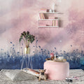 Pink Dawn Mural Wallpaper - room preview 04