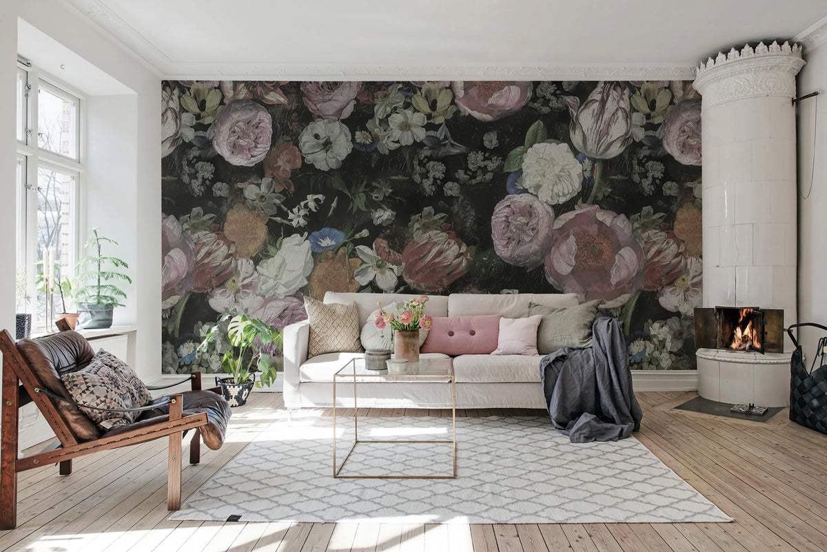 Blooming Mural Wallpaper - room preview 04