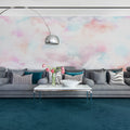 Coral Clouds Mural Wallpaper - room preview 04