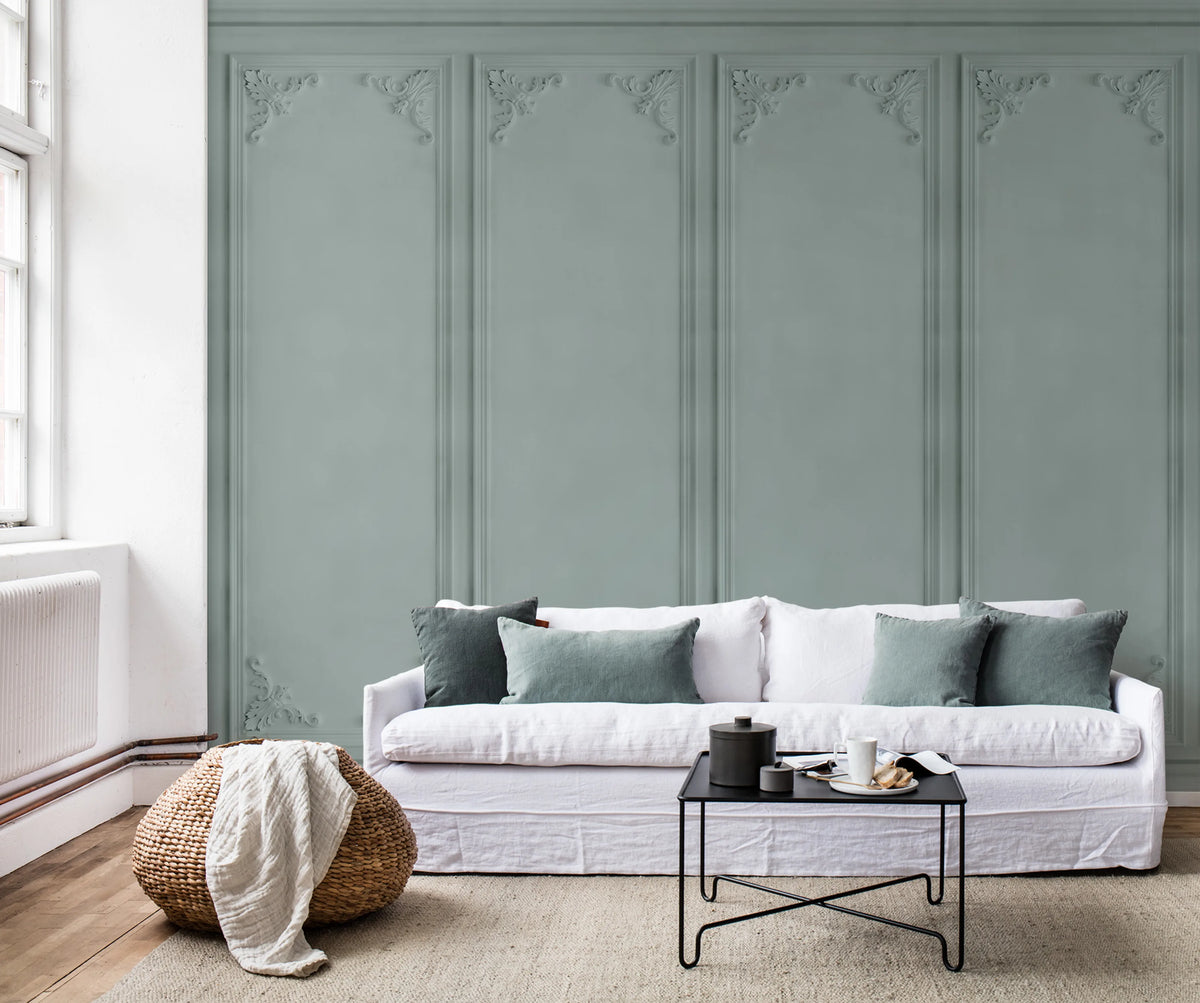 French Panels Mural Wallpaper - room preview 04