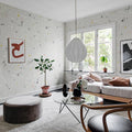 Ink Colossal, Retro Mural Wallpaper - room preview 04