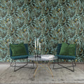 Yellow Bird Mural Wallpaper - room preview 04
