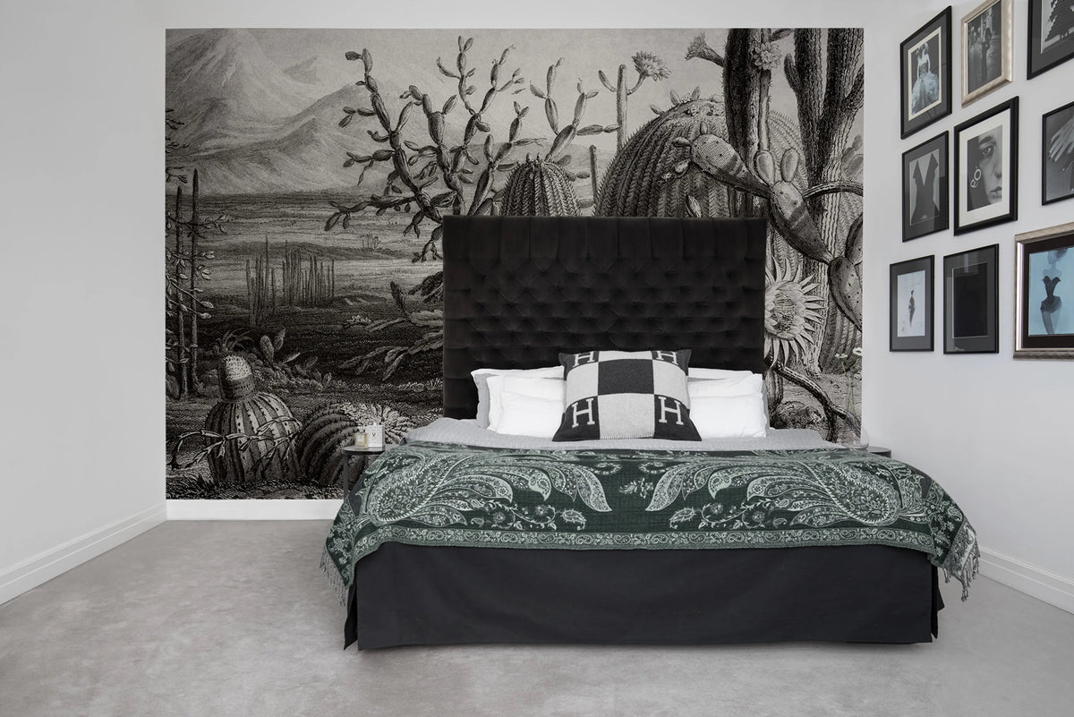 Cactus Garden Mural Wallpaper - room preview 04