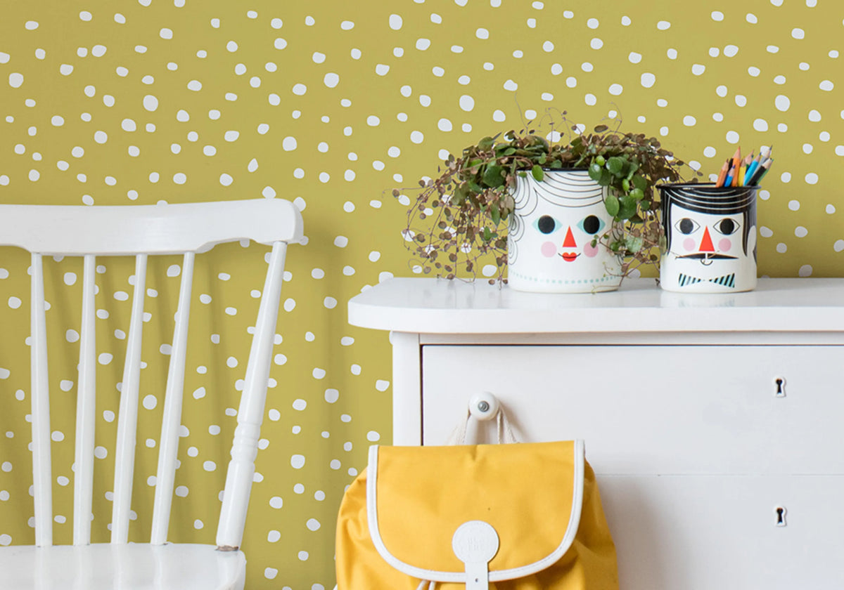 Rebel Dot, Papaya Mural Wallpaper - room preview 04