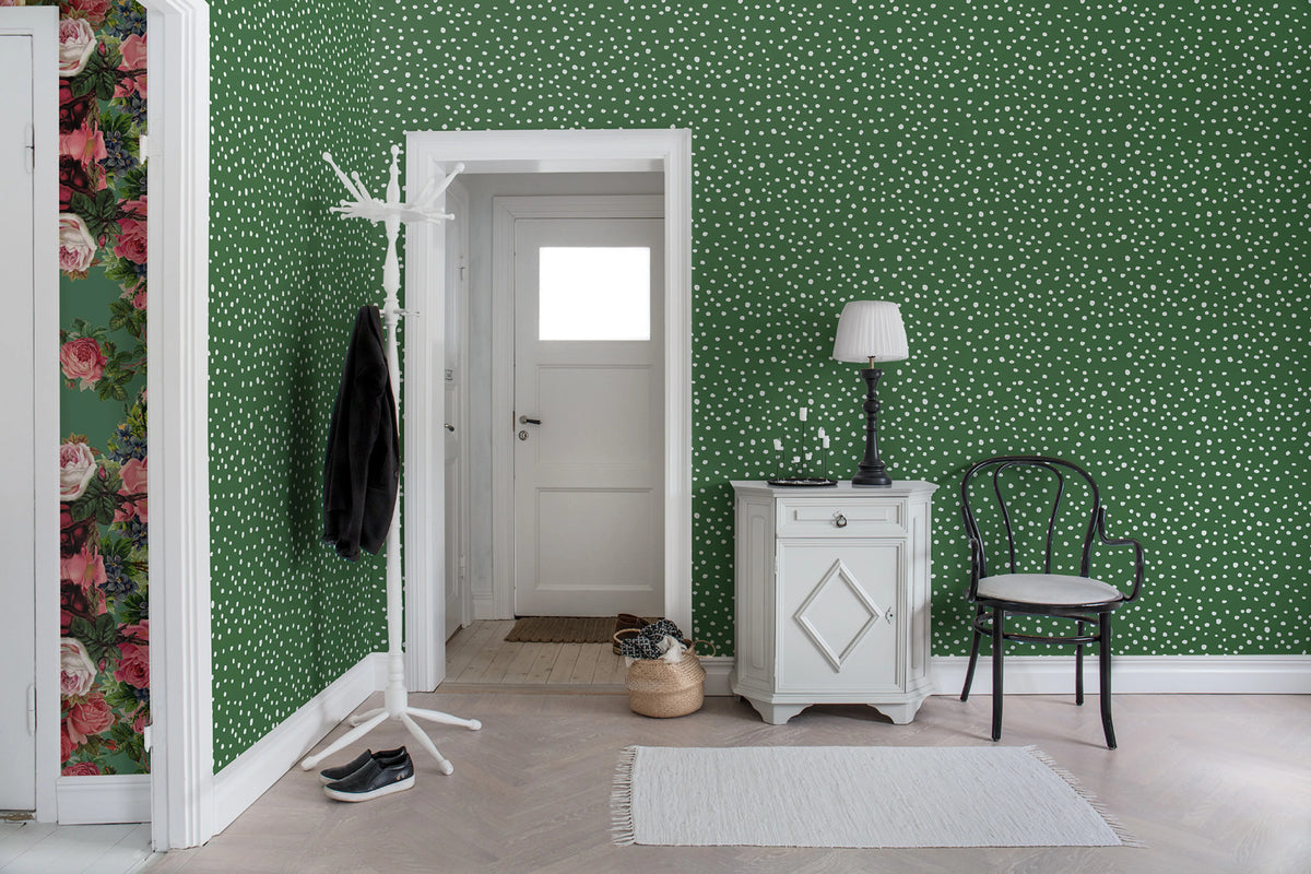 Rebel Dot, Basil Mural Wallpaper - room preview 04