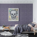 Rebel Dot, Violet Mural Wallpaper - room preview 04