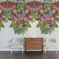 Flower Burst Mural Wallpaper - room preview 04