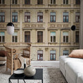 Rue Relief Mural Wallpaper - room preview 04