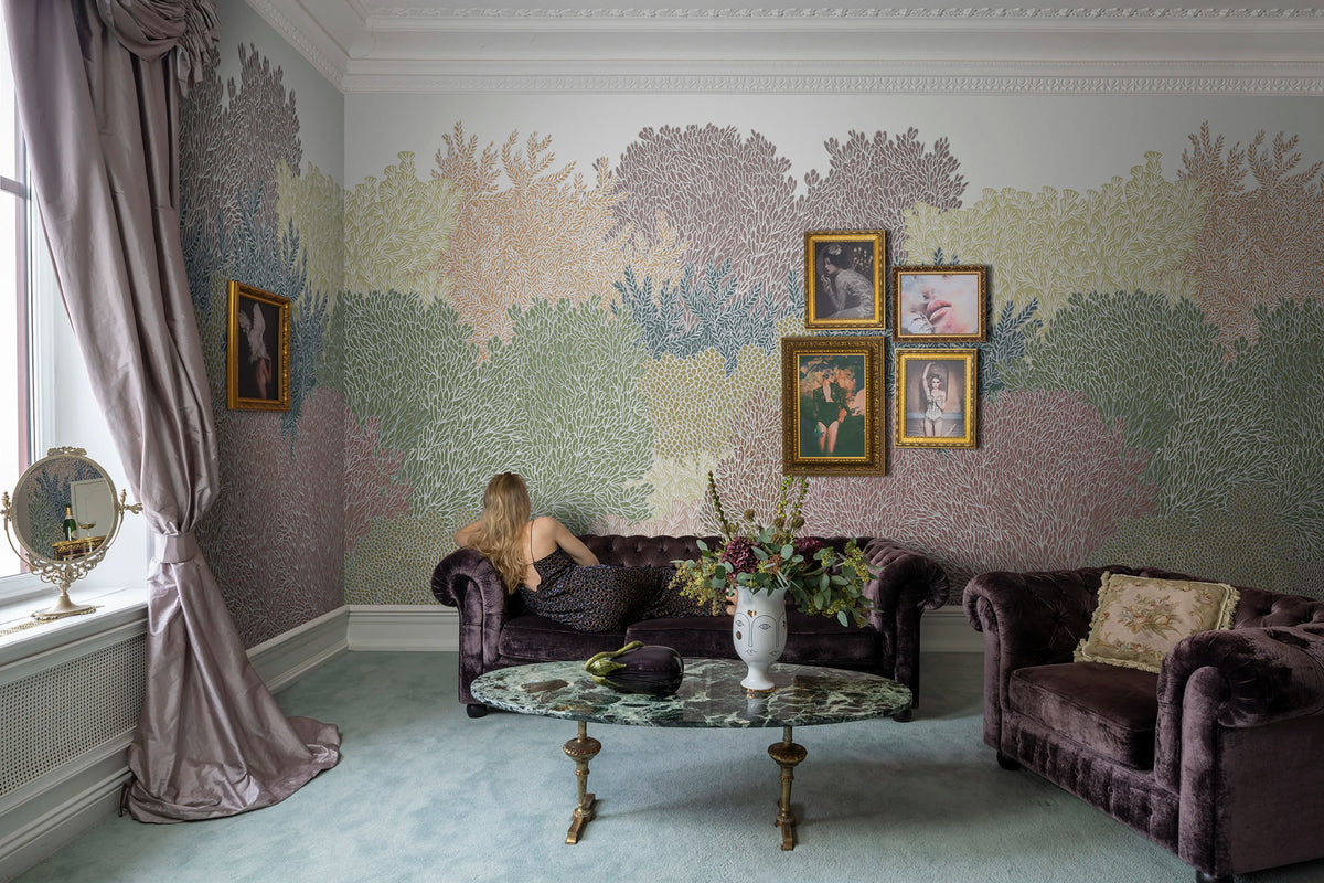 Hideaway, Gentle Mural Wallpaper - room preview 04