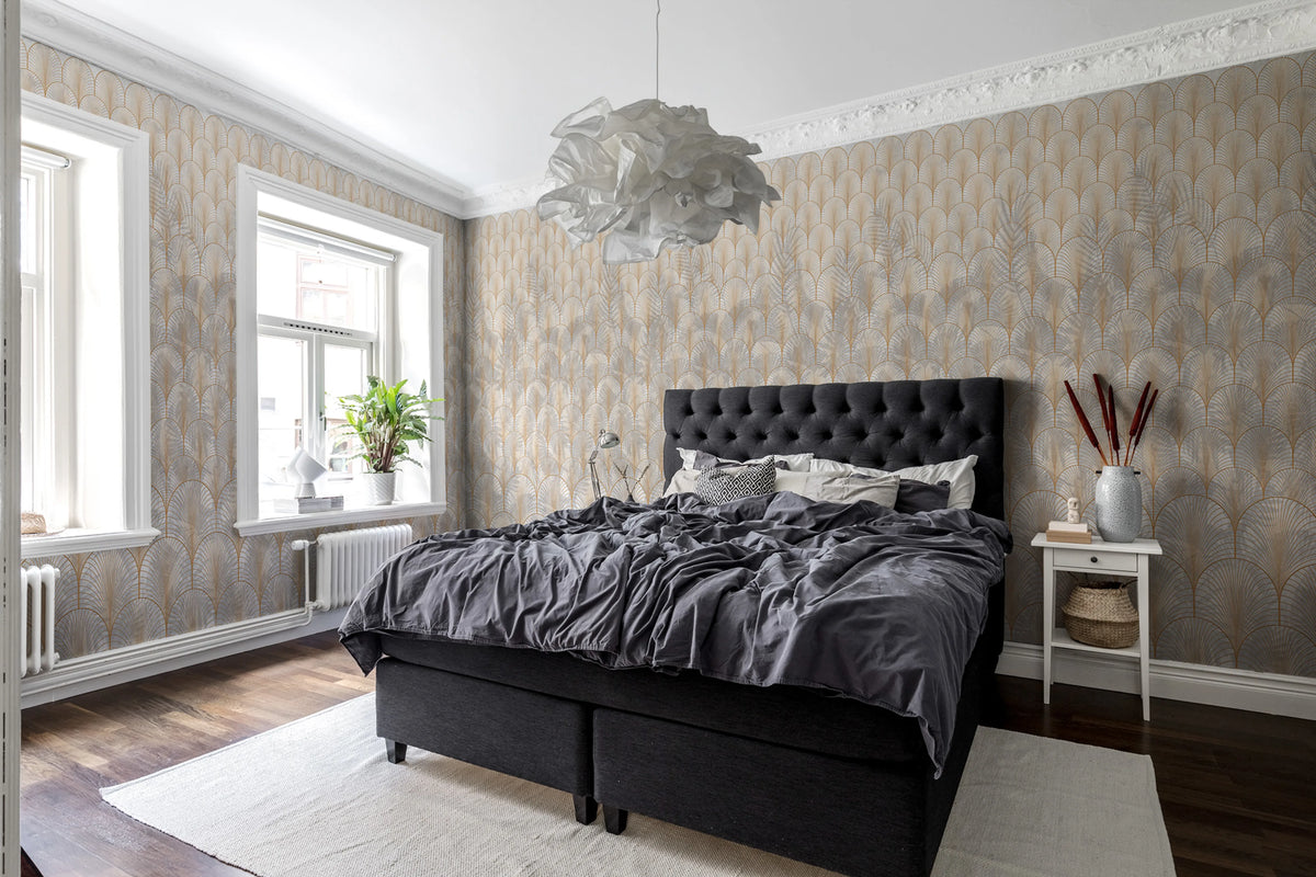 Opulent Shadows Mural Wallpaper - room preview 04
