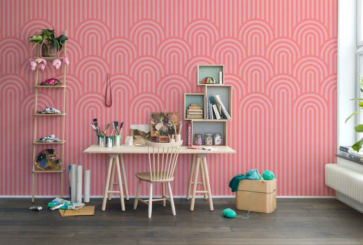 Happy Hills, Bubble Gum Mural Wallpaper - room preview 04