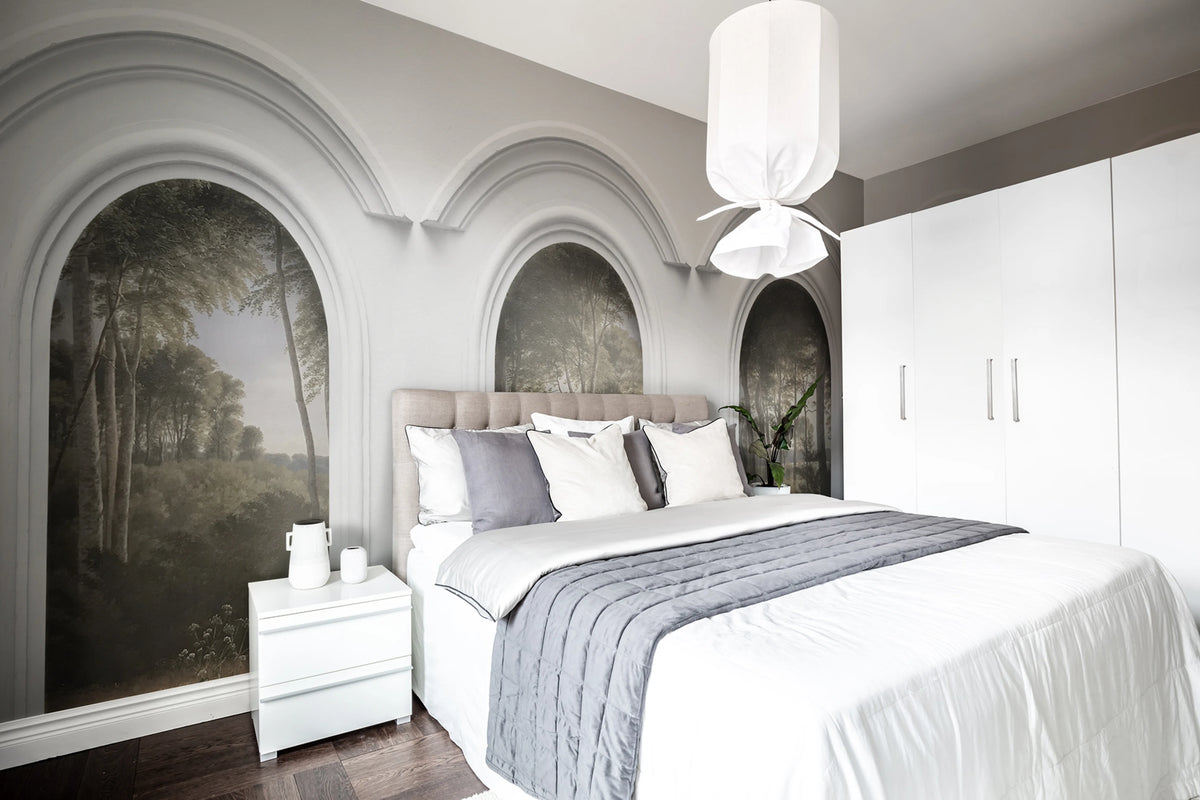 Forest Vaults Mural Wallpaper - room preview 04
