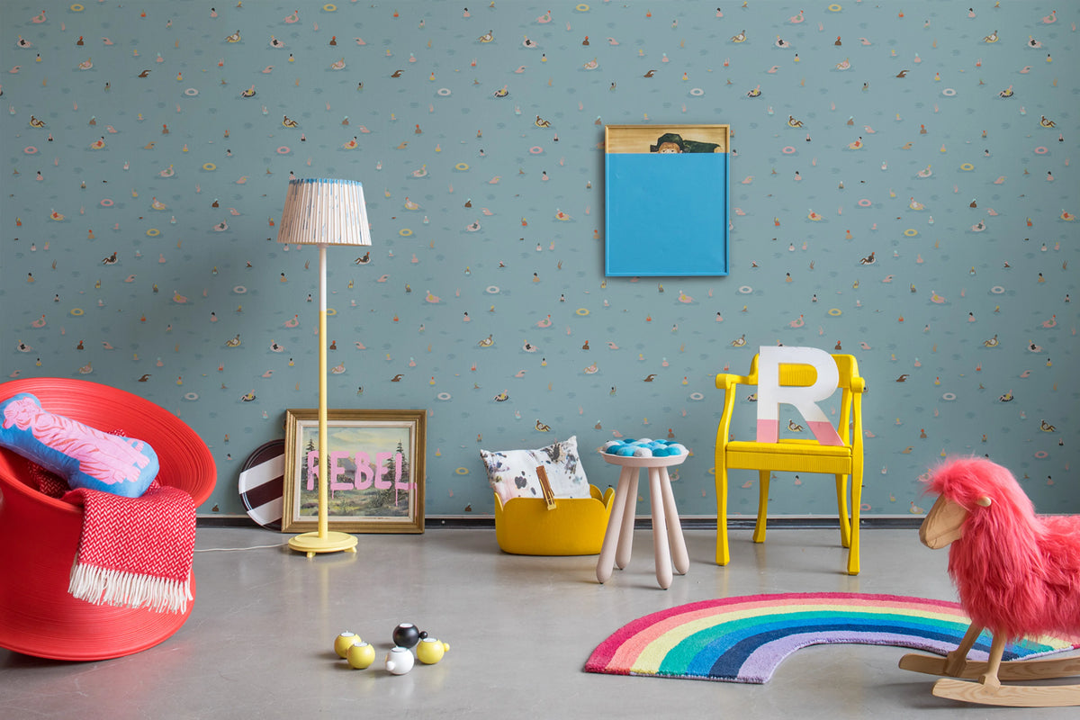 The Bay Mural Wallpaper - room preview 04