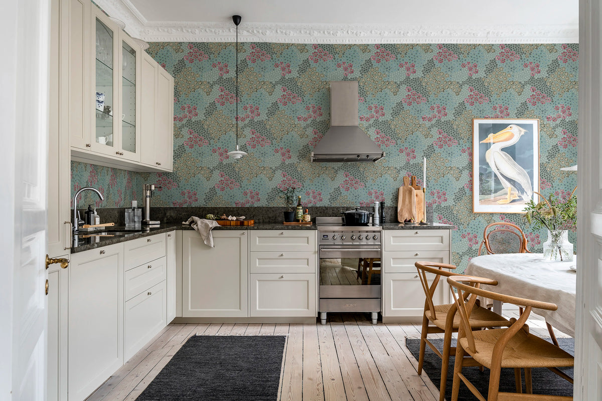 Perennials, Evening Mural Wallpaper - room preview 04