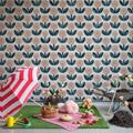 Flower Parade Mural Wallpaper - room preview 04