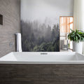 Misty Fir Forest Mural Wallpaper - room preview 04