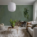 Brushstrokes, Jade Mural Wallpaper - room preview 04