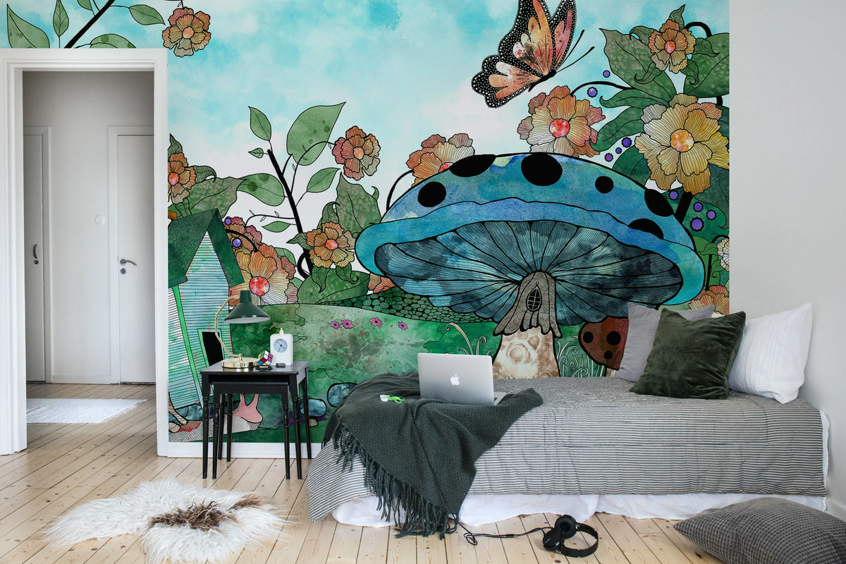 Housewarming Mural Wallpaper - room preview 04
