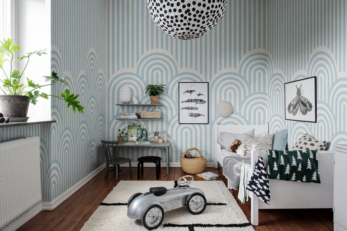 Hilltops Mural Wallpaper - room preview 04