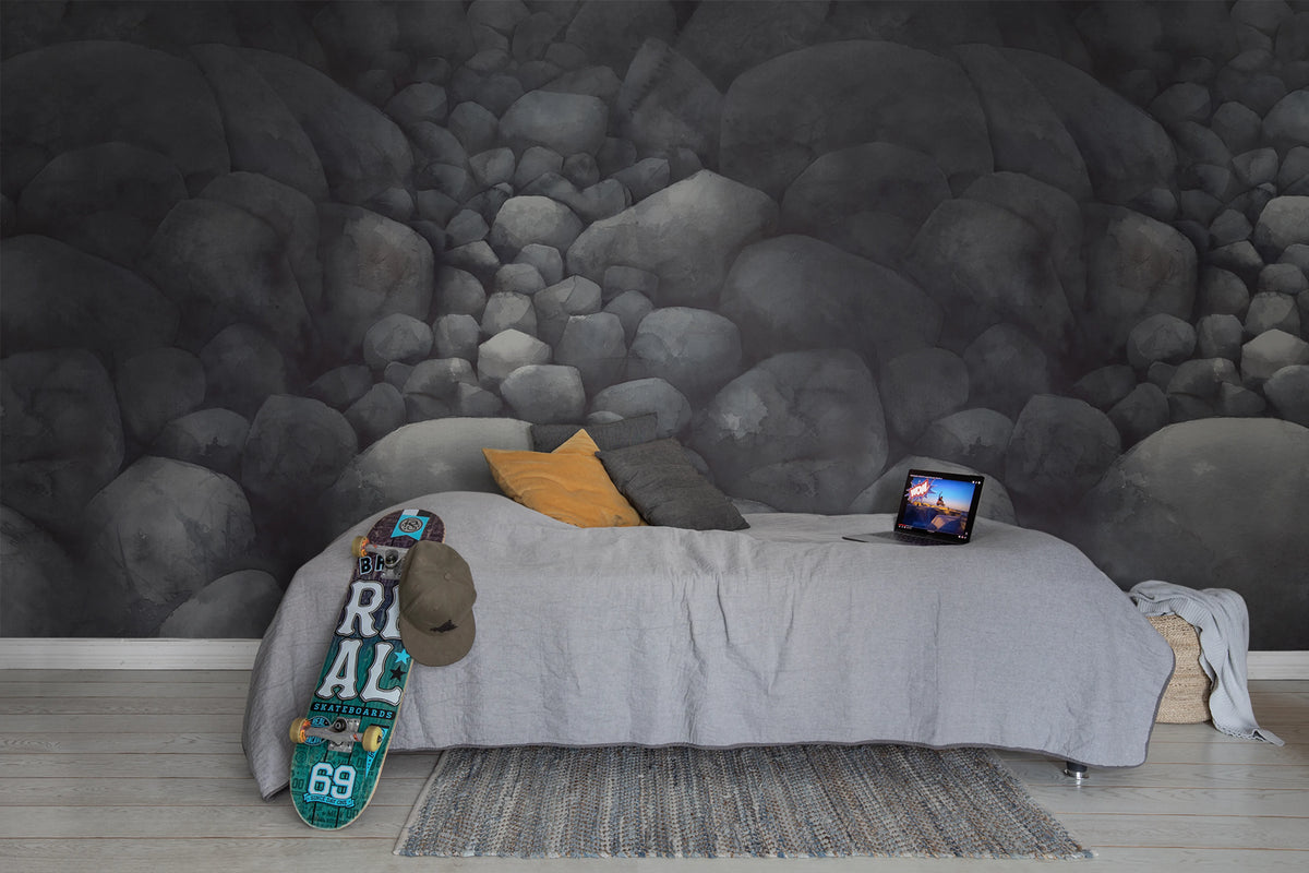 Stillness Mural Wallpaper - room preview 04