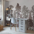 Scandinavian Bellewood, Dawn Mural Wallpaper - room preview 04