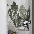 Scandinavian Bellewood Mural Wallpaper - room preview 04