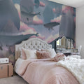 Floating Diamonds Mural Wallpaper - room preview 04