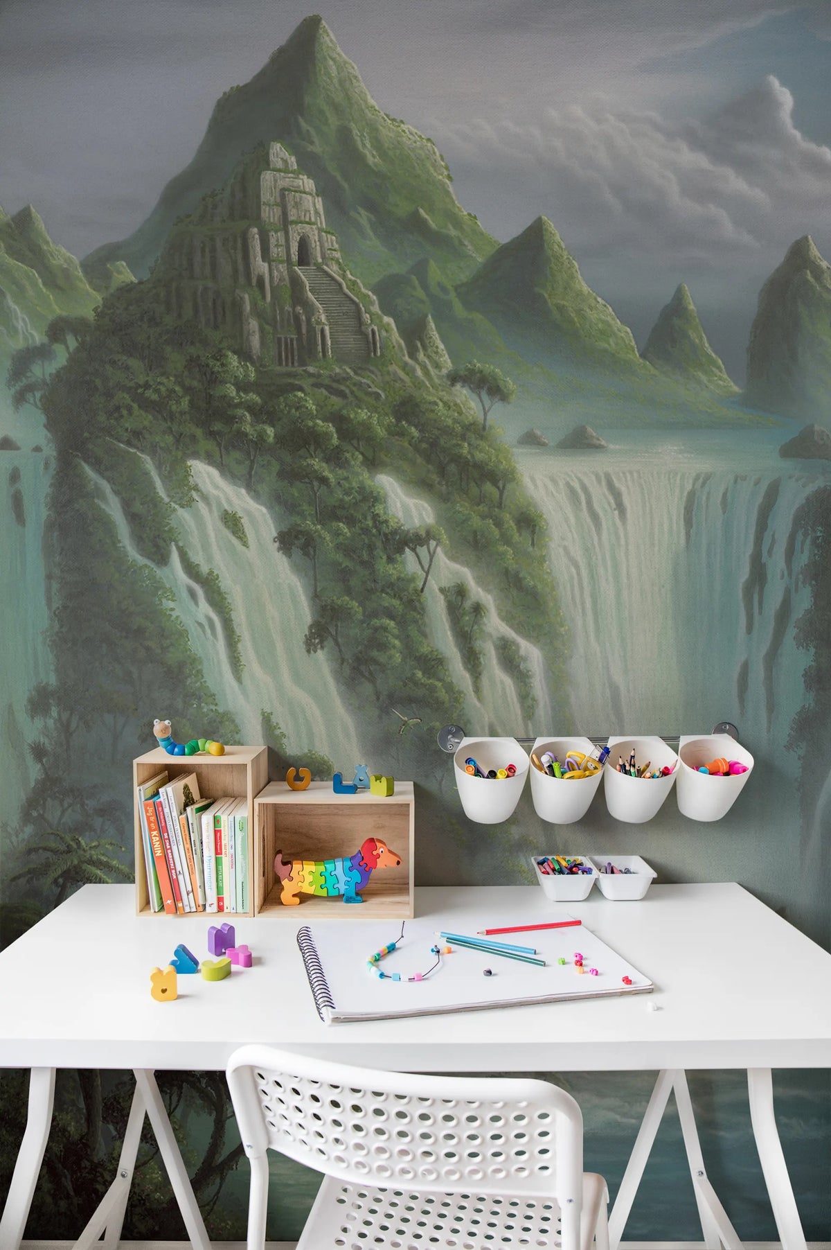 Fantasy World Mural Wallpaper - room preview 04