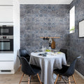 Oriental Tiles Mural Wallpaper - room preview 04