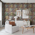 Anglessy, Plum Mural Wallpaper - room preview 04