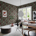 Madagascar, Rust Mural Wallpaper - room preview 04