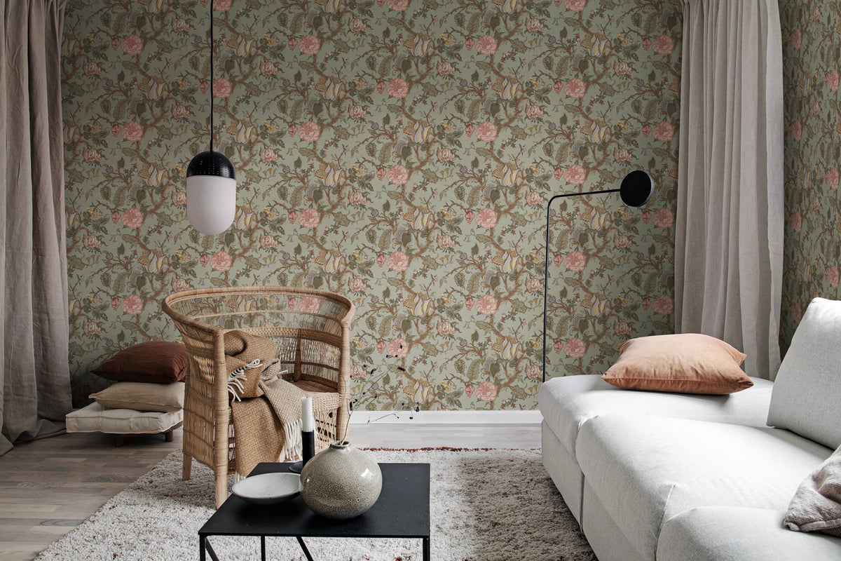Carnaby, Fern Mural Wallpaper - room preview 04