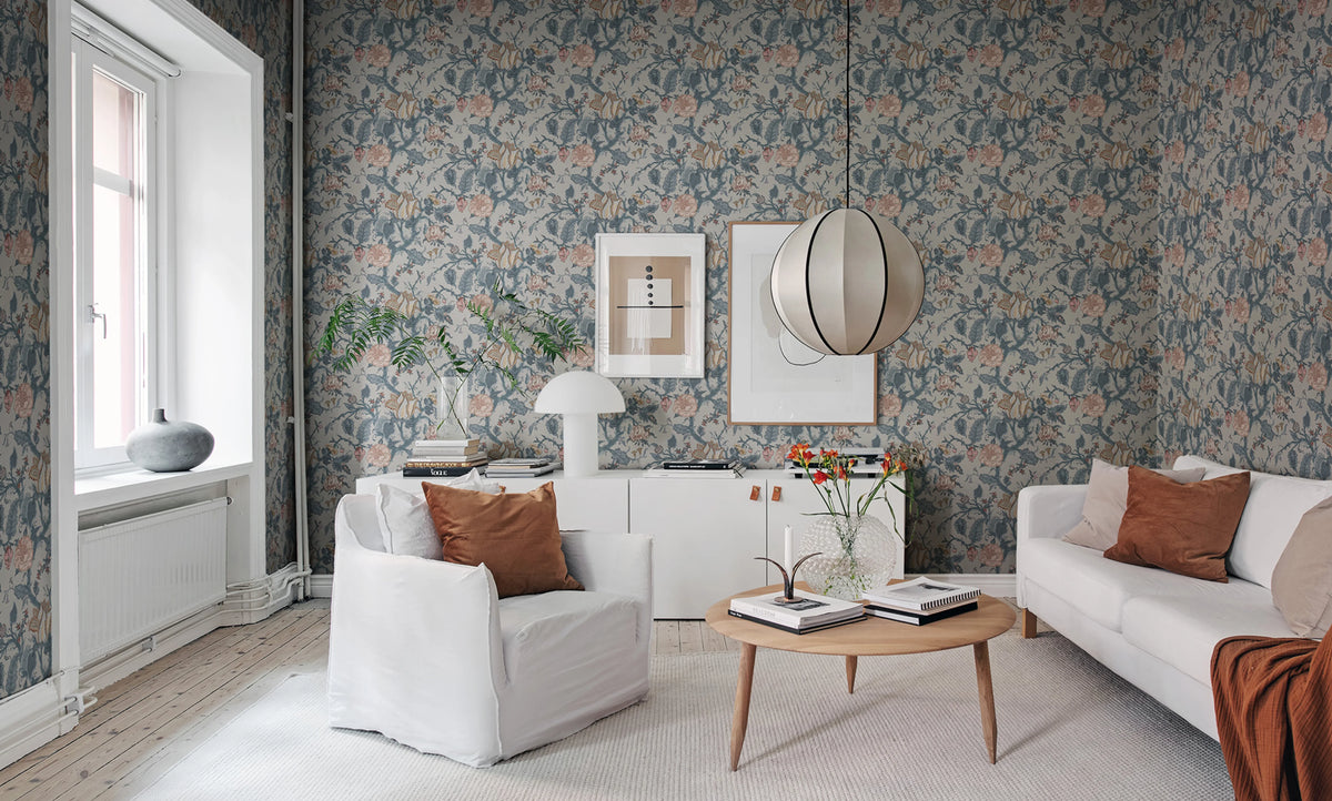 Carnaby, Slate Mural Wallpaper - room preview 04