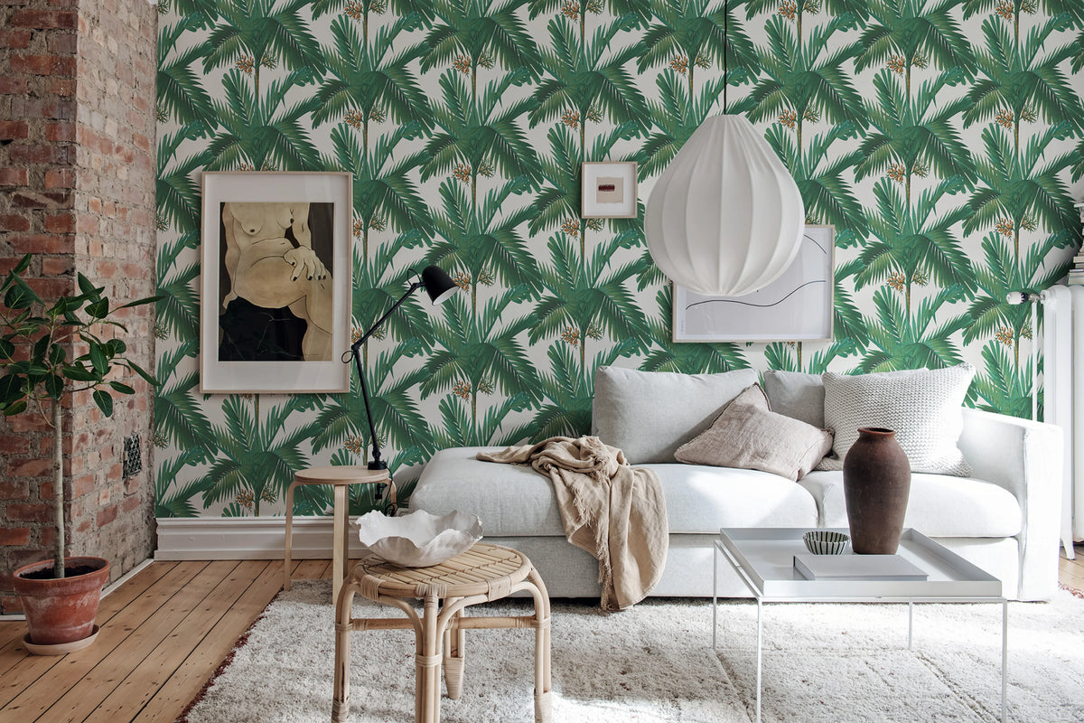 Palm Spring, Pearl Mural Wallpaper - room preview 04