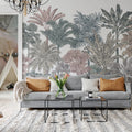 Tropical Bellewood, Bubblegum Mural Wallpaper - room preview 04