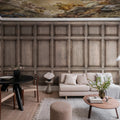 Oxford, Oak Mural Wallpaper - room preview 04