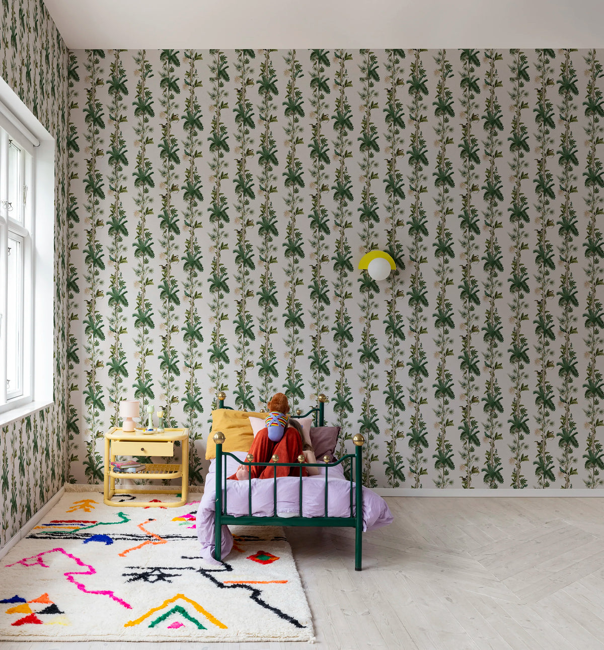 Monkey Island, Ivory Mural Wallpaper - room preview 04