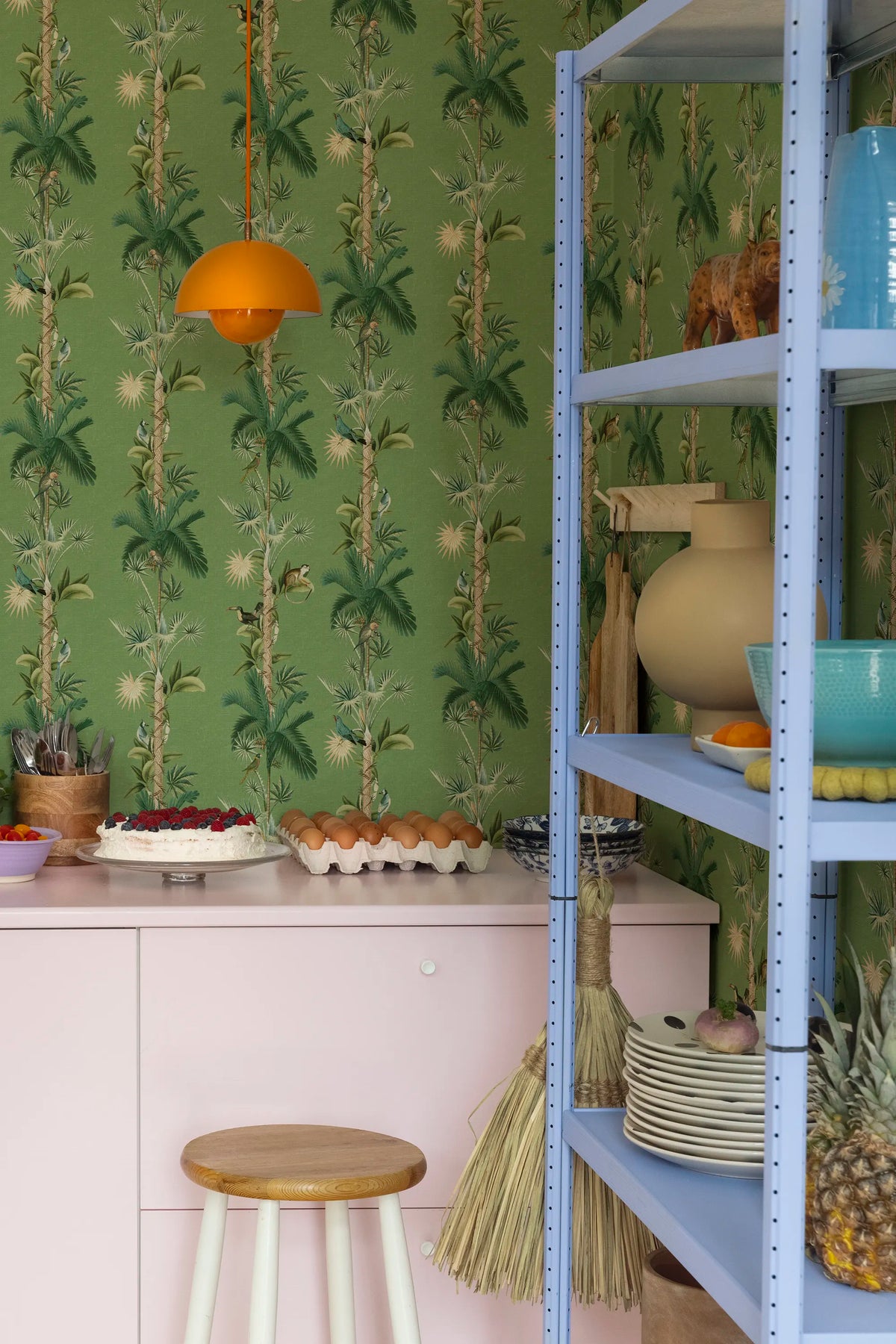 Monkey Island, Tropical Mural Wallpaper - room preview 04