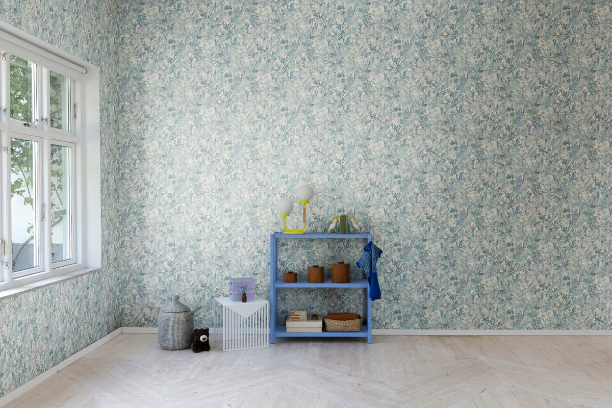 Poppy Meadow, Sky Mural Wallpaper - room preview 04