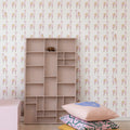 Alpaca Rebel, Pink Mural Wallpaper - room preview 04