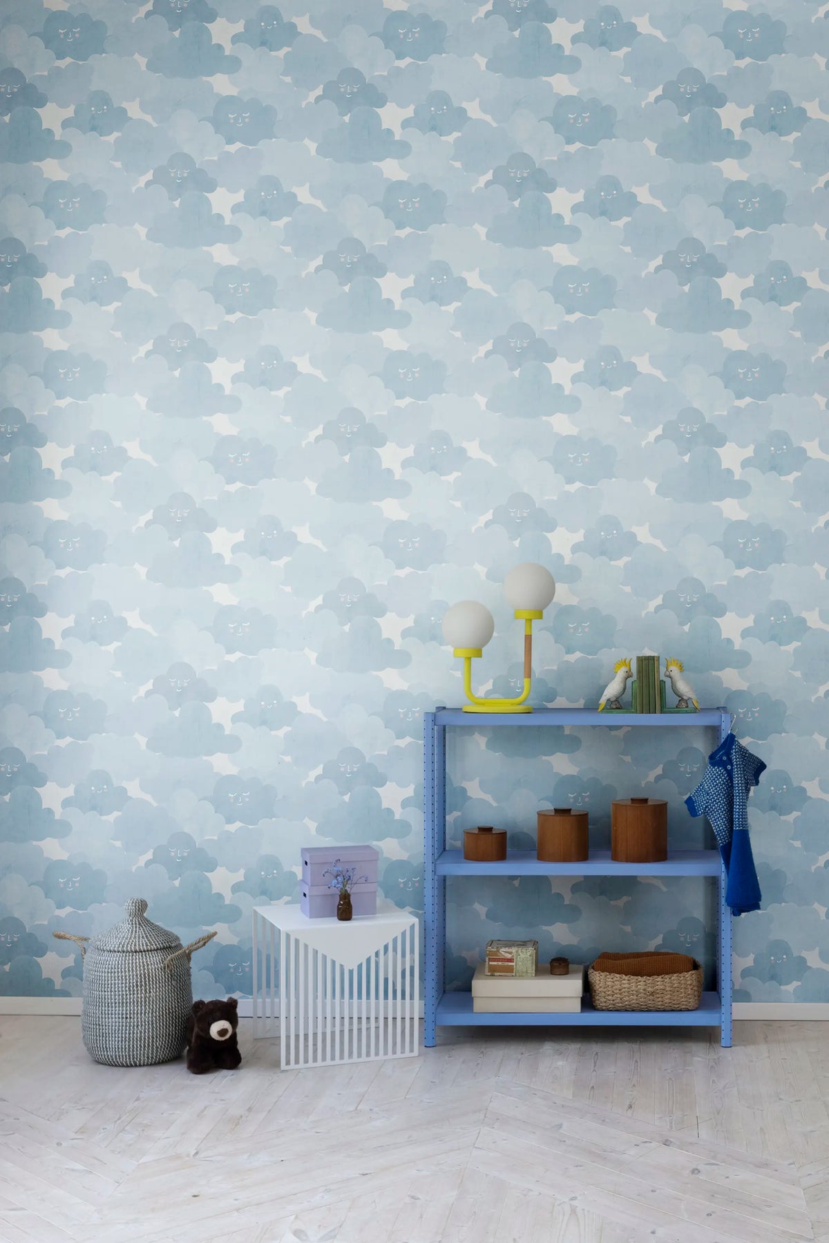 Happy Clouds, Sky Mural Wallpaper - room preview 04