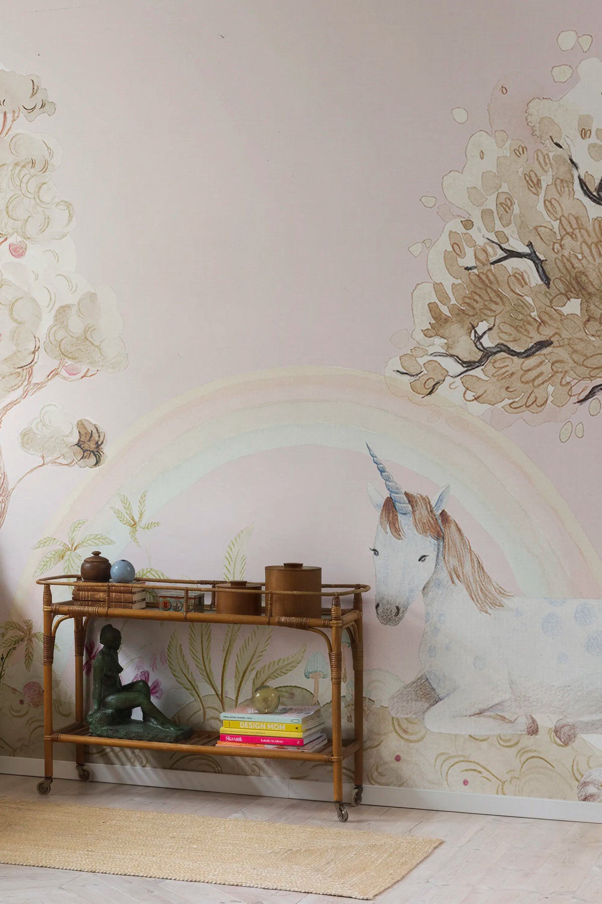 Unicorn Dream, Bubblegum Mural Wallpaper - room preview 04