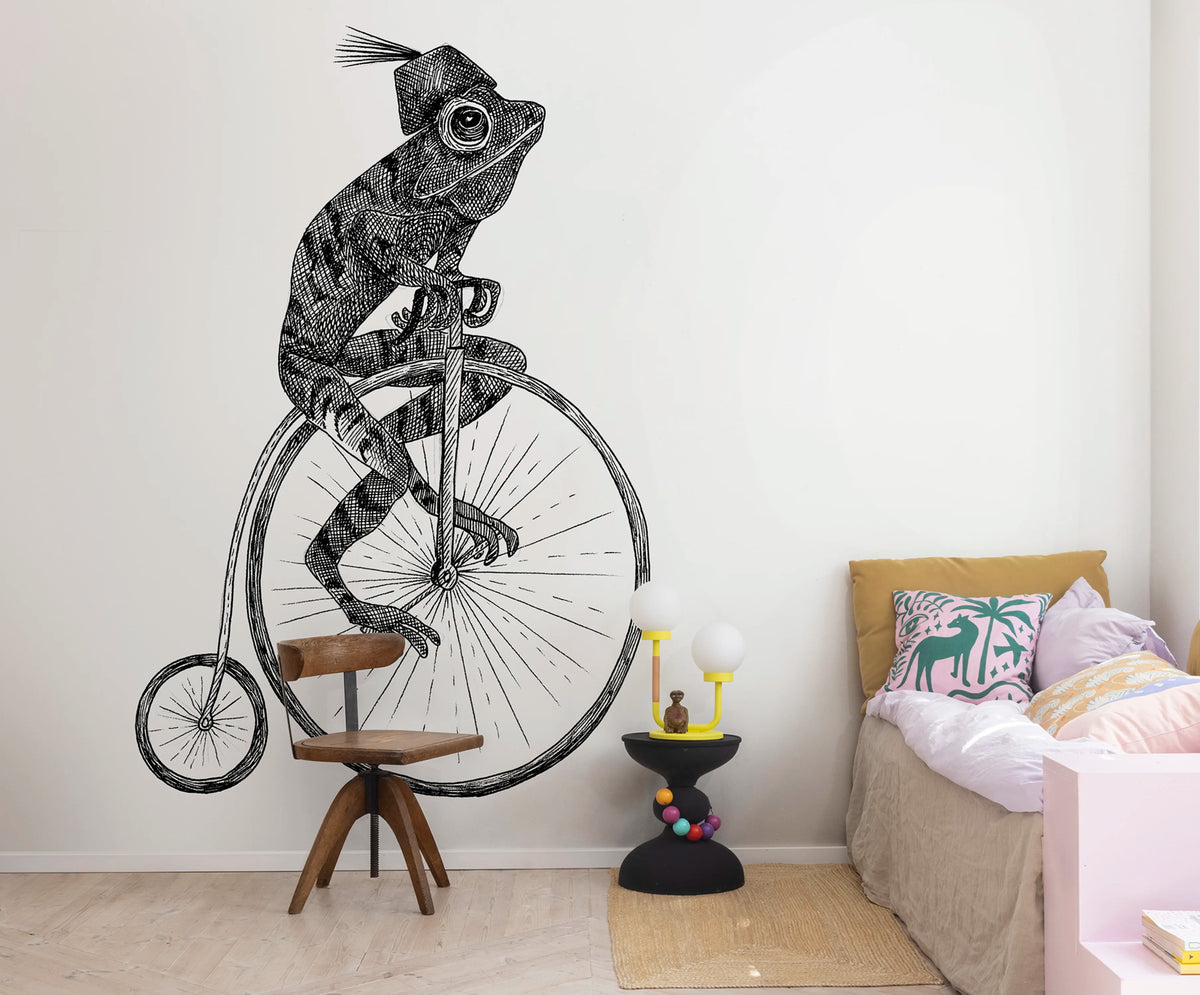 Circus Animal, Franky Mural Wallpaper - room preview 04