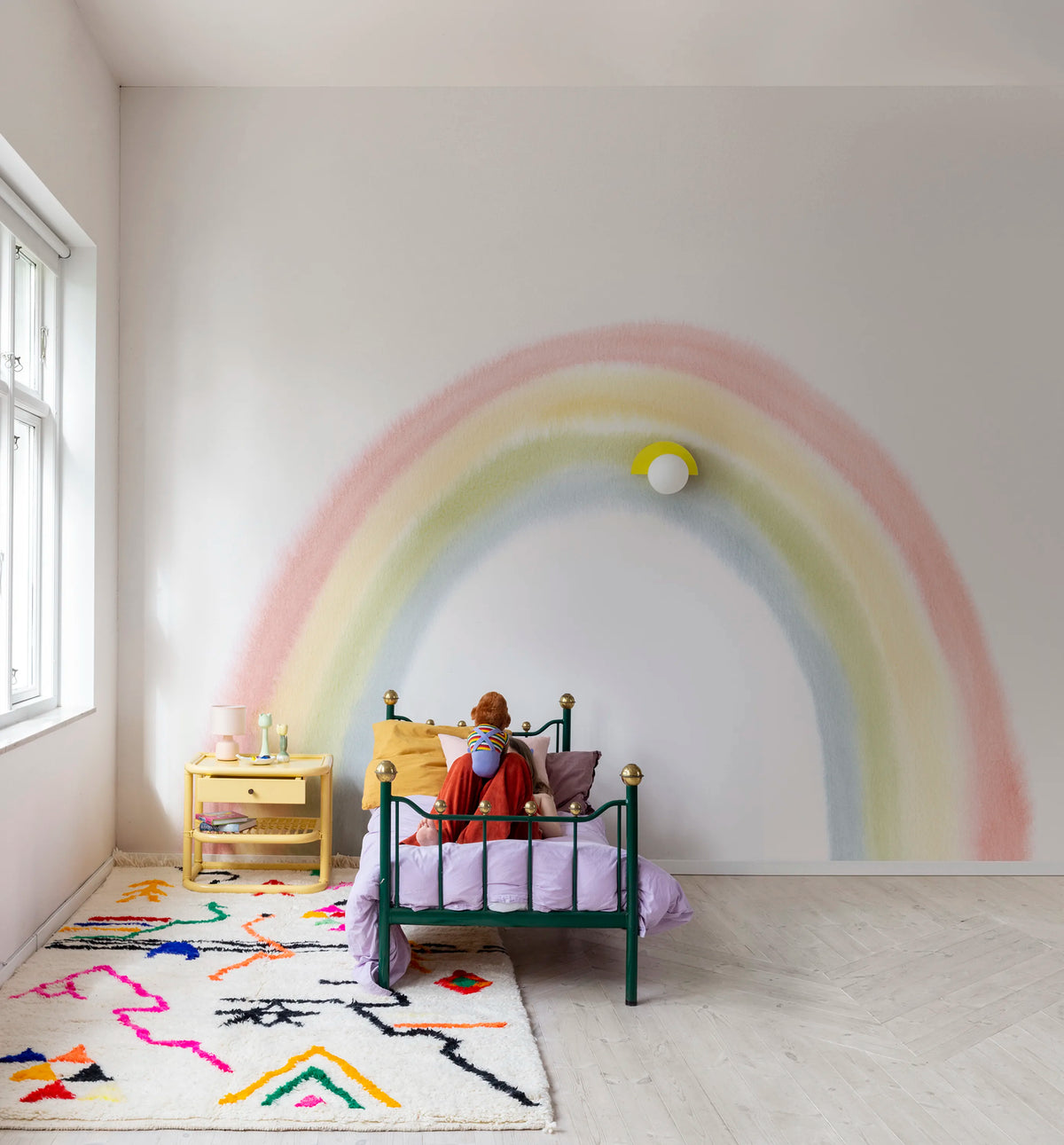 Rainbow, Multi Mural Wallpaper - room preview 04