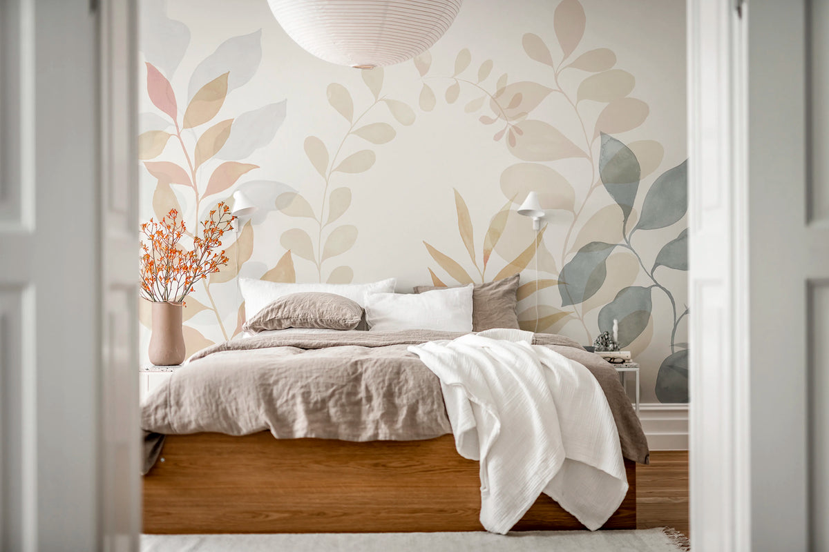 Grow, Amber Mural Wallpaper - room preview 04