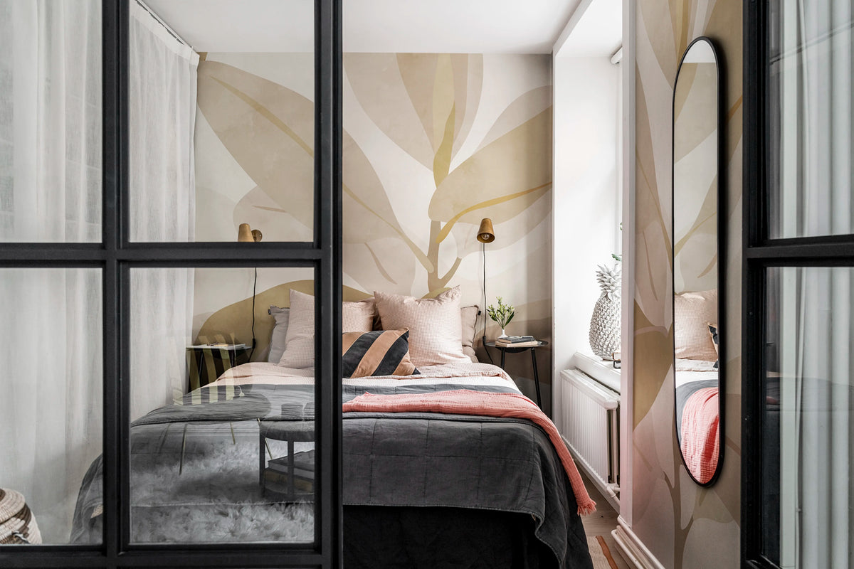 Ruby, Amber Mural Wallpaper - room preview 04