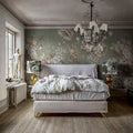 Efraim, Soft Green Mural Wallpaper - room preview 04