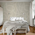 Serpentine, Sand Mural Wallpaper - room preview 04