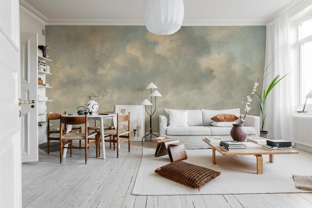 Vintage Clouds, Sky Mural Wallpaper - room preview 04