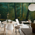 Beech Forest Mural Wallpaper - room preview 04